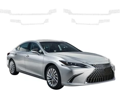 GrizzGlass Bespalvė techninė danga HeavyDuty Clear ant slenksčių, skirta Lexus ES 300h (2021-2024) [4w1] (GRZ20908)