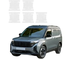 GrizzGlass bespalvė techninė danga HeavyDuty Clear po rankenomis, skirta Ford Transit Courier (2024-2026) [5w1] (GRZ22034)