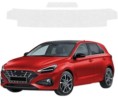 GrizzGlass bespalvė techninė HeavyDuty Clear danga bagažinės slenksčiui, skirtas Hyundai i30 Hatchback (2020-2026) [2w1] (GRZ21072)