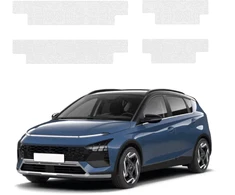 GrizzGlass bespalvė techninė danga HeavyDuty Clear slenksčiams, skirtiems Hyundai Bayon (2024-2026) [4w1] (GRZ21077)