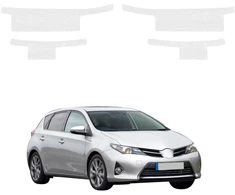 GrizzGlass Bespalvė techninė danga HeavyDuty Clear ant slenksčių, skirta Toyota Auris (2012-2015) [4in1] (GRZ20996)