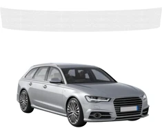GrizzGlass bespalvė techninė HeavyDuty Clear danga bagažinės slenksčiui, skirta Audi A6 C7 Avant Facelifting (2014-2018) (GRZ20712)