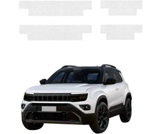 GrizzGlass Bespalvė techninė danga HeavyDuty Clear slenksčiams skirtas Jeep Avenger (2023-2026) [4w1] (GRZ21004)