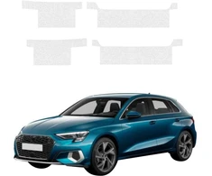 GrizzGlass bespalvė techninė danga HeavyDuty Clear slenksčiams, skirta Audi A3 8Y Sportback (2020-2023) [4w1] (GRZ20608)