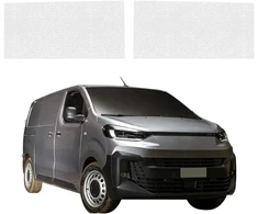 GrizzGlass Bespalvė techninė danga HeavyDuty Clear priekinėms slenksčio plokštėms be įpjovos, skirta Fiat Scudo (2024-2026) [2w1] (GRZ21992)