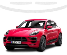 GrizzGlass Bespalvė techninė HeavyDuty Clear danga bagažinės slenksčiui, skirta Porsche Macan GTS (2021-2024) [3w1] (GRZ21027)