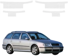 GrizzGlass bespalvė techninė HeavyDuty Clear danga slenksčiams, skirta Skoda Octavia Kombi (1996-2010) [4in1] (GRZ21090)