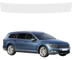 GrizzGlass Bespalvė techninė danga HeavyDuty Clear bagažinės slenksčiui, skirta Volkswagen Passat B8 Kombi (2014-2022) (GRZ21163)