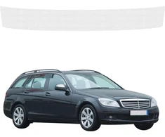 GrizzGlass Bespalvė techninė danga HeavyDuty Clear bagažinės slenksčiui, skirta Mercedes Benz C klasės S204 Kombi (2007-2011) (GRZ20768)