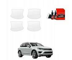 GrizzGlass Bespalvė apsauginė plėvelė BodyShield po rankenomis, skirta Volkswagen Touareg (2014-2018) [4w1] (GRZ19768)
