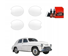 GrizzGlass Bespalvė apsauginė plėvelė BodyShield po rankenomis, skirta Warszawa 201 (1957-1964) [4w1] (GRZ19772)