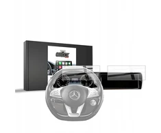 GrizzGlass CarDisplay apsaugos keraminė plėvelė, skirta Mercedes S Class W222 (2013-2017) [2in1]