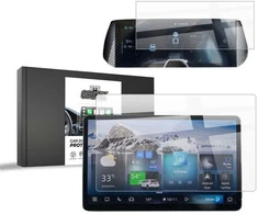 GrizzGlass CarDisplay apsaugos keraminė plėvelė, skirta MG S5 EV 12,8" (2025) [2in1]