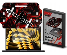 GrizzGlass filtras GrizzGlass HybridGlass Easy hibridinis stiklas skirtas Apple MacBook Air 13" 2023 m.