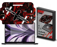 GrizzGlass filtras GrizzGlass HybridGlass Easy hibridinis stiklas skirtas Apple MacBook Air 13" 2022 m.