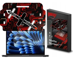 GrizzGlass filtras GrizzGlass MatteScreen Easy matinė folija skirta Apple MacBook Air 15" 2024