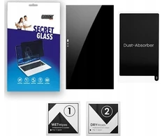 GrizzGlass filtras GrizzGlass SecretGlass privatumo stiklas, skirtas Apple MacBook Pro 13 colių 2020 m.