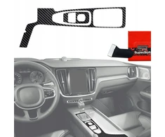 GrizzGlass plėvelė vidaus apdailai GrizzGlass PianoSkin Glossy, skirta Volvo XC90 T6 Drive Mode (2014-2021) [2w1]