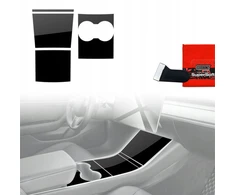GrizzGlass plėvelė interjerui GrizzGlass PianoSkin Glossy, skirta Tesla Model 3 (2017-2020) [4w1]
