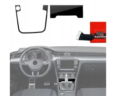 GrizzGlass Plėvelė vidaus apdailai GrizzGlass PianoSkin Glossy, skirta Volkswagen Passat B8 Alltrack (2014-2023) [2w1]
