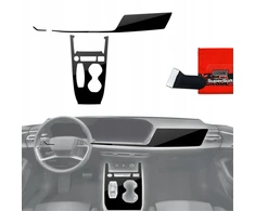 GrizzGlass plėvelė vidui GrizzGlass PianoSkin Glossy, skirta Audi A5 B10 (2025) [3w1]