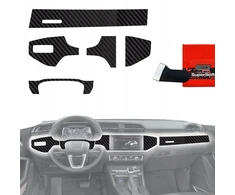 GrizzGlass Plėvelė vidaus apdailai GrizzGlass PianoSkin Matte, skirta Audi Q3 (2018-2025) [6w1]
