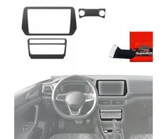 GrizzGlass Plėvelė vidaus GrizzGlass PianoSkin Matte, skirta Volkswagen T-Cross (2025) [4w1]