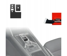 GrizzGlass Plėvelė vidaus apdailai GrizzGlass PianoSkin Juodas Matte, skirta Cupra Formentor Facelift (2024-2026) [2w1]