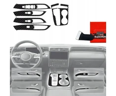 GrizzGlass Plėvelė vidaus apdailai GrizzGlass PianoSkin Matte, skirta Hyundai Tucson N-Line (2021-2024) [5w1]