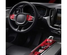 GrizzGlass Plėvelė vidaus paviršiams GrizzGlass PianoSkin Matte, skirta Volvo XC90 B5 Drive Mode (2019) [2w1]