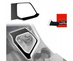 GrizzGlass Plėvelė vidaus apdailai GrizzGlass PianoSkin Glossy, skirta Peugeot 3008 (2016-2020)