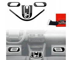 GrizzGlass Plėvelė vidaus GrizzGlass PianoSkin Glossy skirtas Fiat Grande Panda (2025) [5w1]