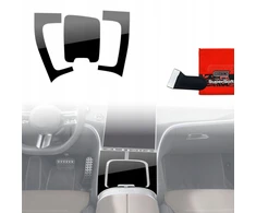 GrizzGlass Plėvelė vidaus apdailai PianoSkin Glossy skirtas Mercedes C Klasė W206 (2021-2025) [3w1]