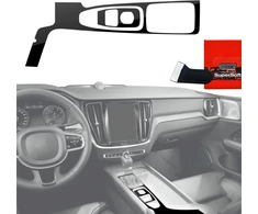 GrizzGlass plėvelė vidui GrizzGlass PianoSkin Glossy, skirta Volvo XC90 T5 Drive Mode (2015-2021) [2w1]