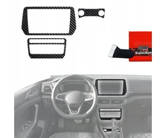 GrizzGlass Plėvelė vidaus GrizzGlass PianoSkin Glossy Volkswagen T-Cross (2025) [4w1]