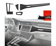 GrizzGlass Plėvelė vidaus apdailai GrizzGlass PianoSkin Matte, skirta Audi A6 C8 (2018-2024) [4w1]