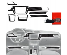 GrizzGlass Plėvelė vidaus GrizzGlass PianoSkin Matte, skirta Volkswagen Touran Highline (2025) [9w1]