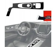 GrizzGlass Plėvelė vidaus apdailai GrizzGlass PianoSkin Glossy skirtas Volvo XC60 D4 (2020-2021) [3w1]