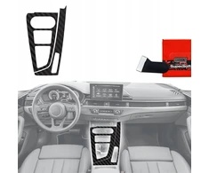 GrizzGlass Plėvelė vidaus apdailai GrizzGlass PianoSkin Matte, skirta Audi A4 B9 (2014-2018)