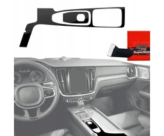 GrizzGlass Plėvelė vidaus paviršiams GrizzGlass PianoSkin Glossy, skirta Volvo XC90 D4 (2017-2018) [2w1]