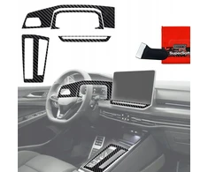 GrizzGlass Plėvelė vidaus apdailai GrizzGlass PianoSkin Carbon Glossy, skirta Volkswagen Golf 8 (2024-2026) [4w1]