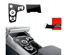 GrizzGlass plėvelė vidaus apdailai PianoSkin Juodas Glossy, skirta Kia Sportage 5 Keyless (2021-2024) [6w1] (GRZ19820)