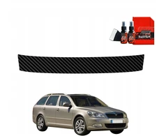 GrizzGlass Karboninė plėvelė bagažinės slenksčiui BodyShield, skirta Skoda Octavia 2 Kombi Facelifting (2008-2013)