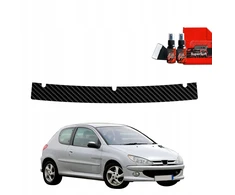 GrizzGlass Karboninė plėvelė bagažinės slenksčiui BodyShield, skirta Peugeot 206 (1998-2009)