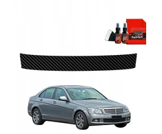 GrizzGlass Karboninė plėvelė bagažinės slenksčiui BodyShield, skirta Mercedes Benz C klasė W204 Sedan (2007-2011)