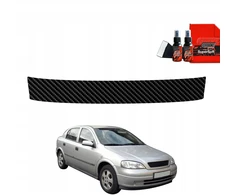 GrizzGlass Anglies pluošto plėvelė bagažinės slenksčiui GrizzGlass BodyShield, skirta Opel Astra G Hatchback 5D (1998-2009)
