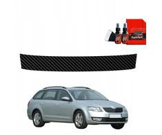 GrizzGlass Karboninė plėvelė bagažinės slenksčiui BodyShield, skirta Skoda Octavia 3 Kombi 5D (2017-2020)