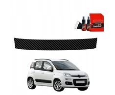 GrizzGlass Karboninė plėvelė bagažinės slenksčiui BodyShield Fiat Panda 3 Hatchback 5D (2011-2016)