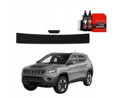 GrizzGlass Anglies plėvelė ant bagažinės slenksčio ir rankenos GrizzGlass BodyShield, skirta Jeep Compass (2020-2024) [2v1]