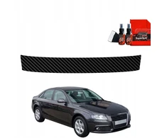 GrizzGlass Karboninė plėvelė bagažinės slenksčiui BodyShield, skirta Audi A4 B8 Sedan (2007-2011)